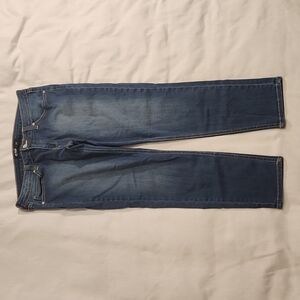 Just‎ Black jeans straight crop women's 31p petite blue denim USA made